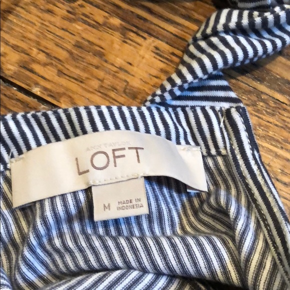 🌻5/35🌻 Loft | striped bow back tank - Picture 6 of 8